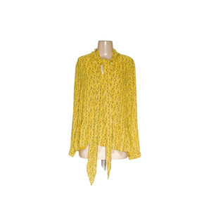 LOFT Yellow Floral Women's Top
